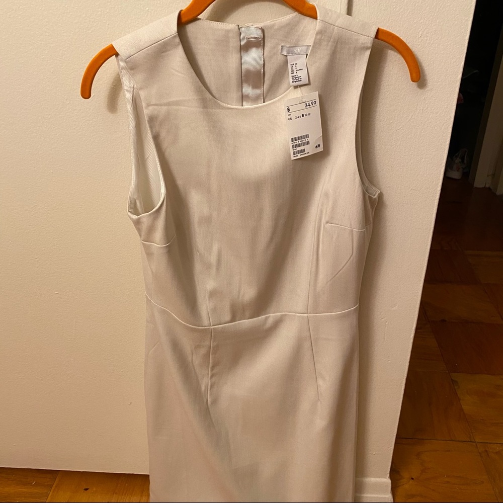 Beige, Sleeveless H&M Dress